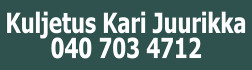 Kuljetus Kari Juurikka logo